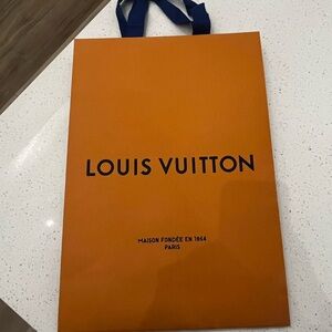Louis Vuitton Bold Orange Shopping Bag